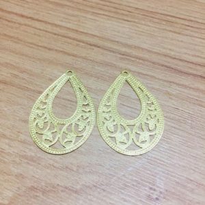 Mandalas Bañadas en Oro (par) - J1057