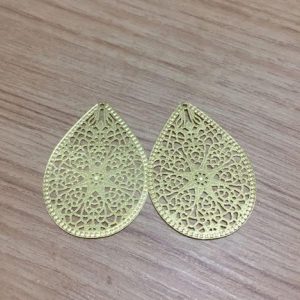 Mandalas Bañadas en Oro (par) - J1054