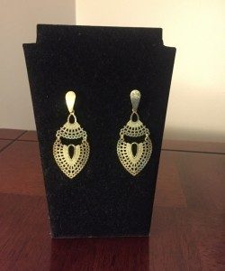 Aros Bañados en Oro D1549