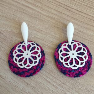 Aros de Teatina bañados en Plata D1780