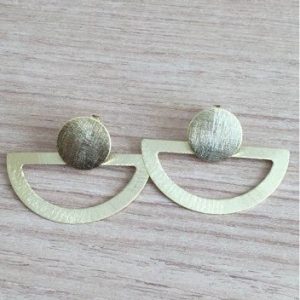 Aros bañados en Oro D1830