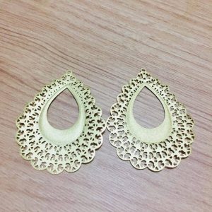 Mandala Bañada en Oro (par) - 1035