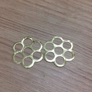Accesorio Bañado en Oro (par) - 1043