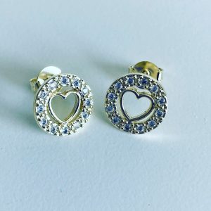 aros Bañados en Oro con Microcircones