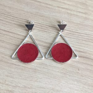 Aros Bañados en Plata con Cuero D 1932