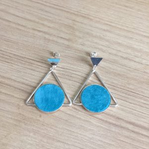 Aros Bañados en Plata con Cuero D 1933