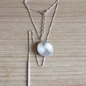 Collares Bañados en Plata E 5244