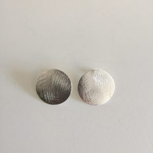 Aros Bañados en Oro  2,8 Cm.
