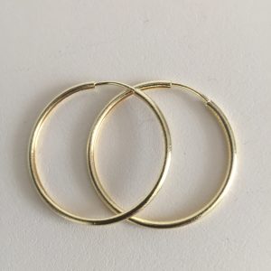 Argollas Bañadas en Oro