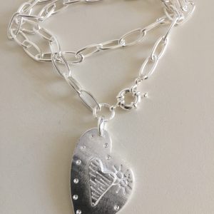 Collar Bañado en Plata