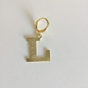 Letra Bañada en Oro