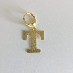 Letra Bañada en Oro