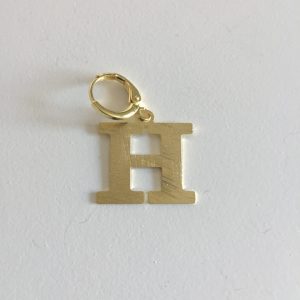 Letra Bañada en Oro