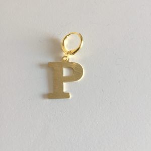 Letra Bañada en Oro