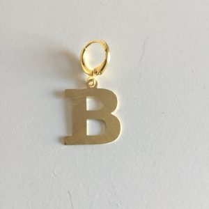 Letra Bañada en Oro