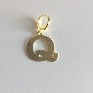 Letra Bañada en Oro