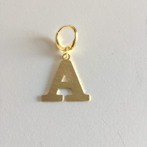 Letra Bañada en Oro