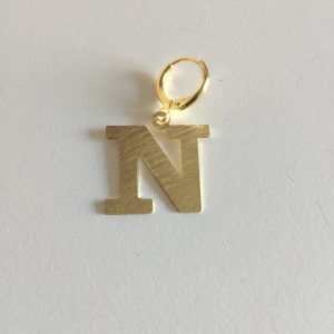 Letra Bañada en Oro