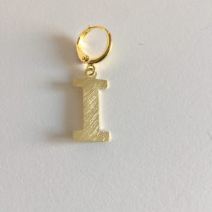 Letra Bañada en Oro