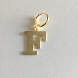 Letra Bañada en Oro