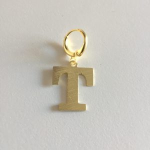 Letra Bañada en Oro