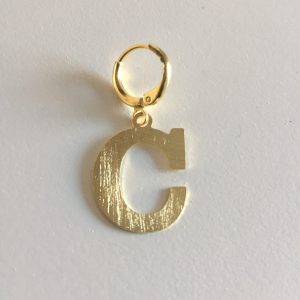 Letra Bañada en Oro