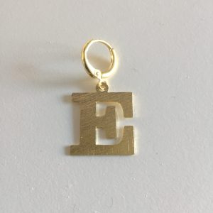 Letra Bañada en Oro