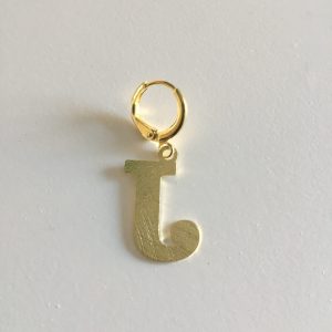 Letra Bañada en Oro