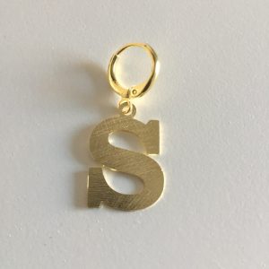 Letra Bañada en Oro