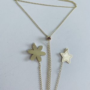 Collar Bañado en Oro 90 cm. de largo