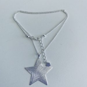 Collar Bañado en Plata 50 cm.