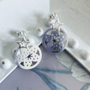 Aros Bañados en Plata 2 cm.