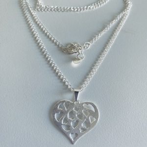 Collar Bañado en Plata 50 Cm.