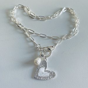 Collar Bañado en Plata 50 Cm.