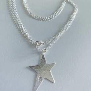 Collar Bañado en Plata 50 Cm.