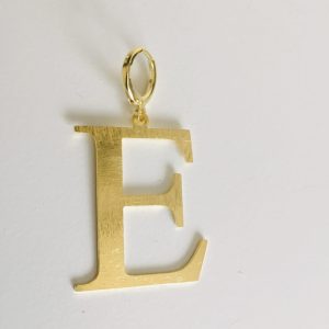 Letra Bañada en Oro