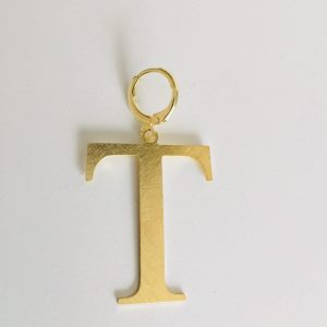 Letra Bañada en Oro