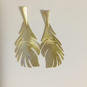 Aros Bañados en Oro 6,2 Cm.