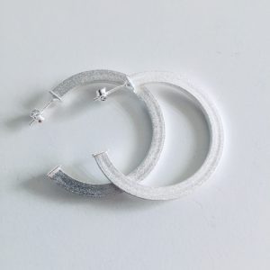 Aros Argollas Bañadas en PLata