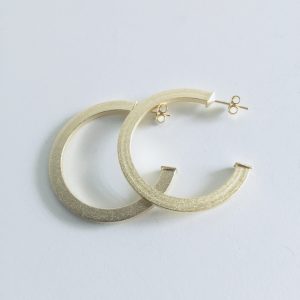 Aros Argollas Bañados en Oro
