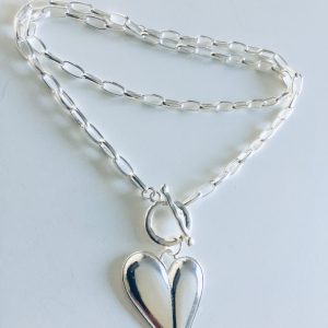 Collar Bañado en Plata 50 cm.