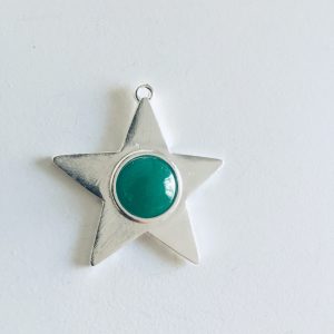 Colgante Bañado en Plata