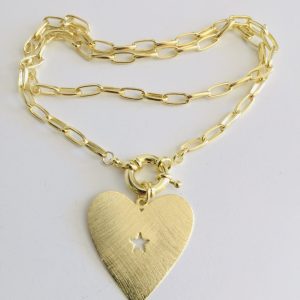 Collar Bañado en Oro 45 cm.