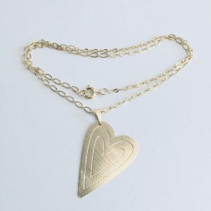 Collar Bañado en Oro 40 cm.
