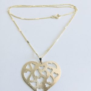 Collar Bañado en Oro en 40cm.