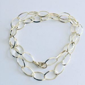 Collar Bañado en Oro de 50 cm.