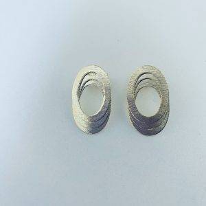Aros Bañados en Oro 3,2 Cm.