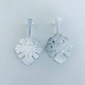 Aros Bañados en Plata 4,5 Cm.