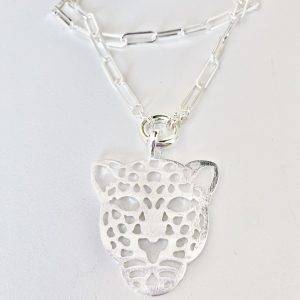 Collar Bañado en Plata 45 Cm.