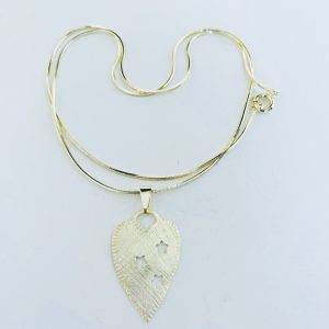 Collar Bañado en Oro 45 Cm.